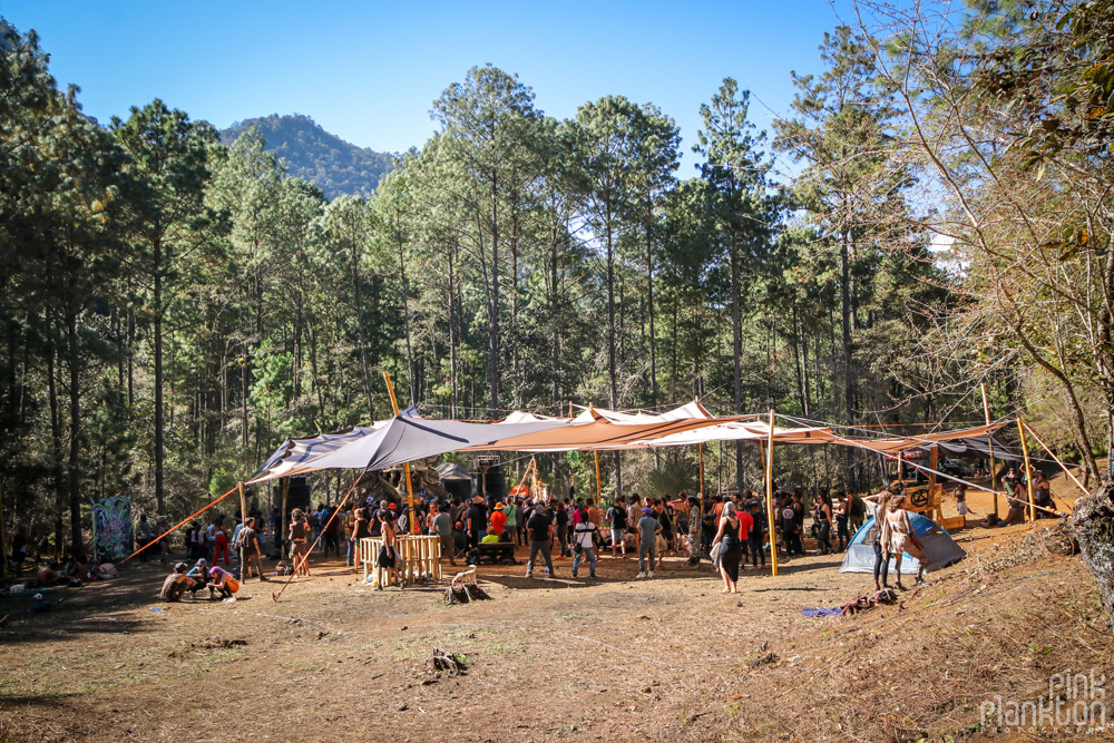 main stage at Festival Psycristrance