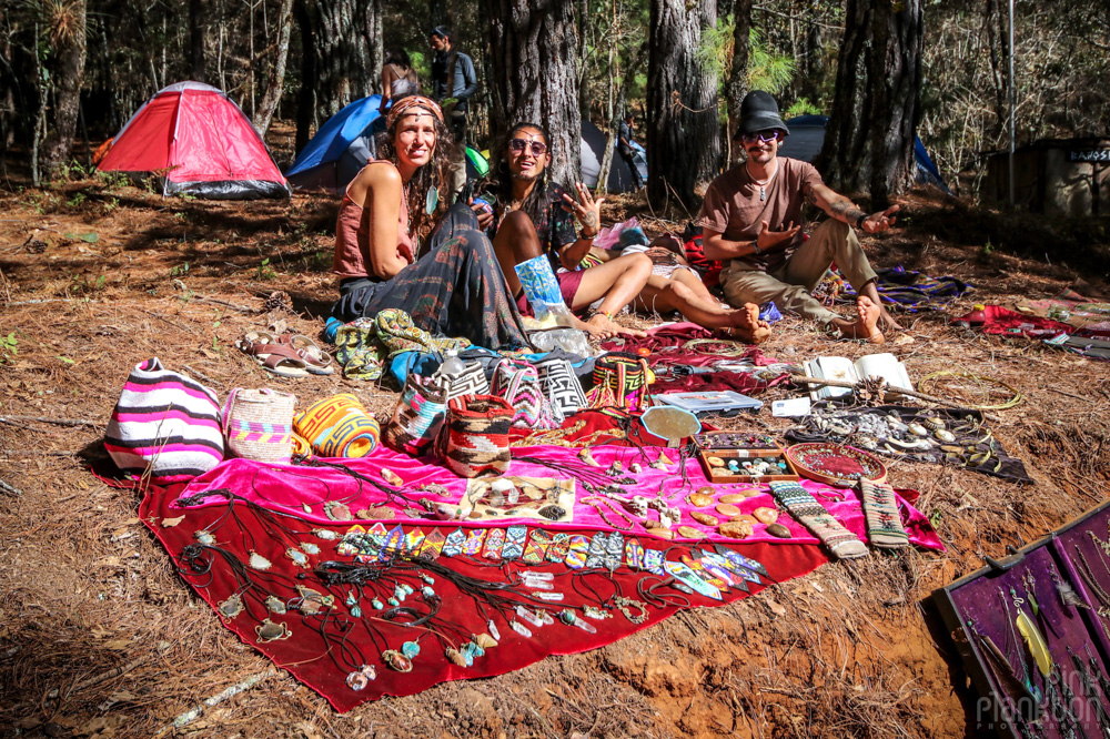 vendors at Festival Psycristrance