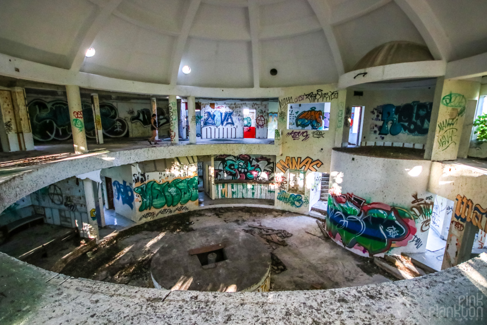 abandoned strip club in Playa del Carmen, Mexico