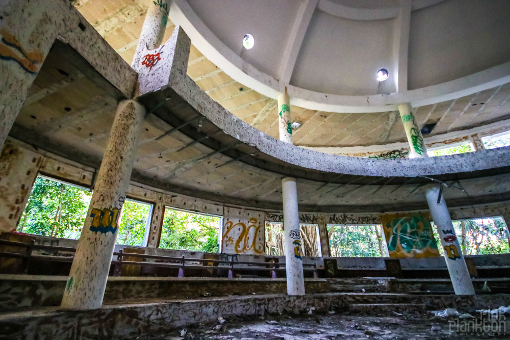 abandoned strip club in Playa del Carmen, Mexico