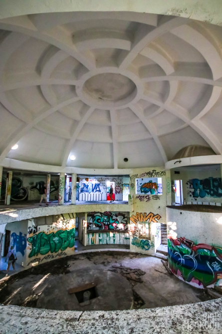 abandoned strip club in Playa del Carmen, Mexico