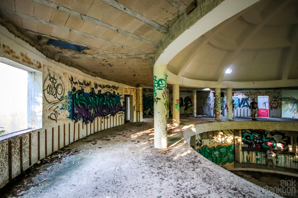 abandoned strip club in Playa del Carmen, Mexico