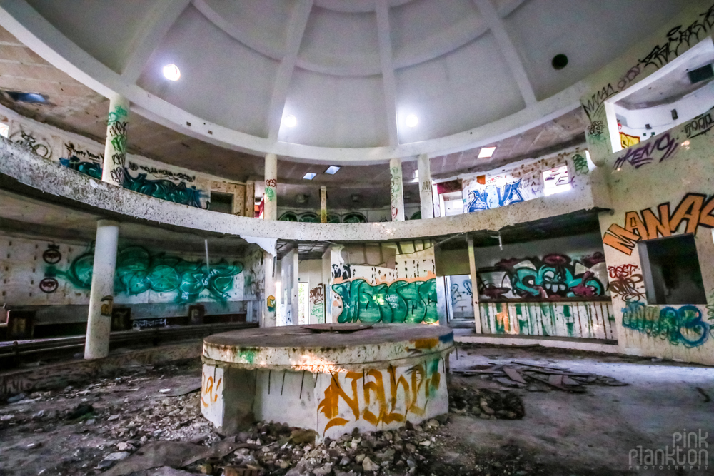 abandoned strip club in Playa del Carmen, Mexico