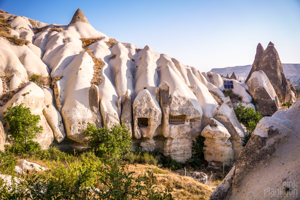 pigeon holes in Gorkundere Valley in Cappadocia, Turkey