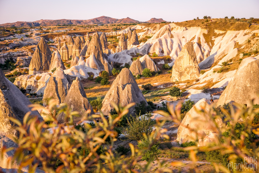 VIew of Cappadocia, Turkey at sunrise