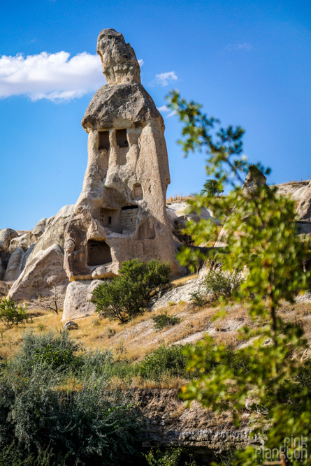 Fairy chimneys in Cappadocia, Turkey