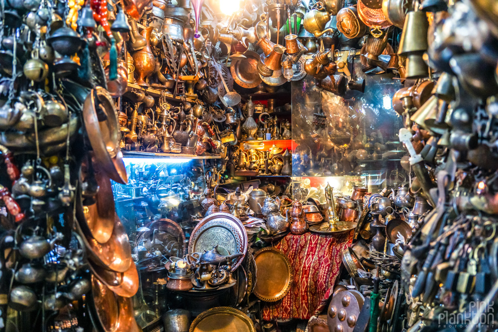 Antique store in Istanbul's Grand Bazaar