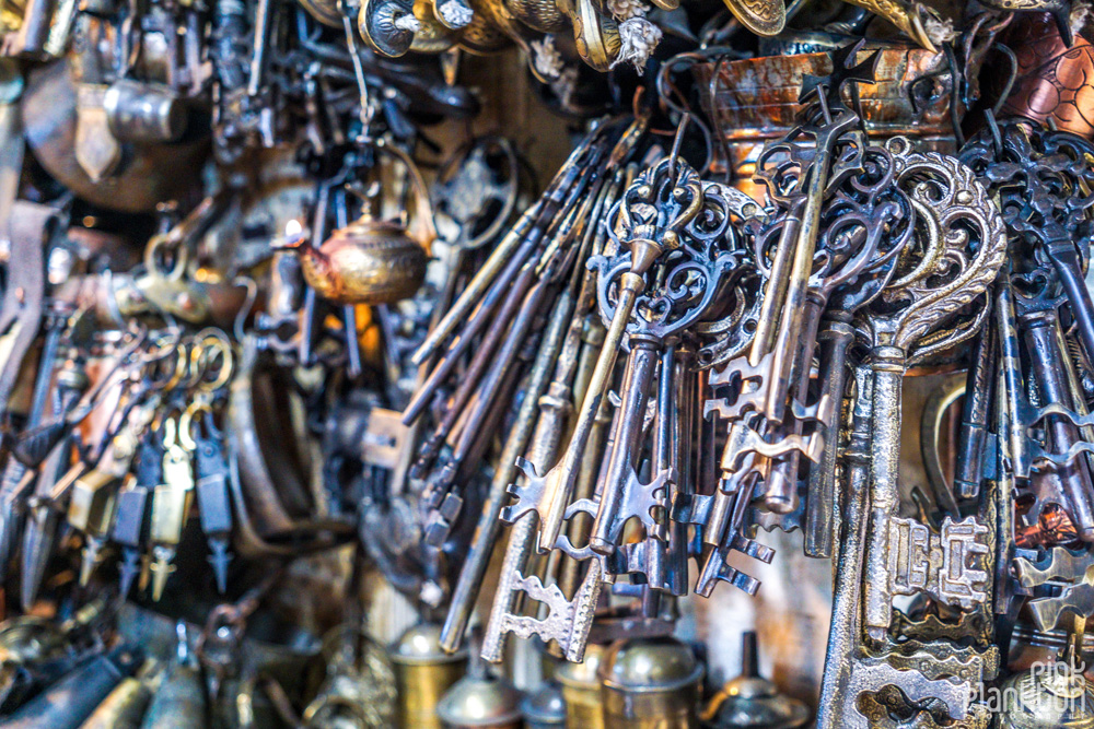 Keys in Istanbul's Grand Bazaar