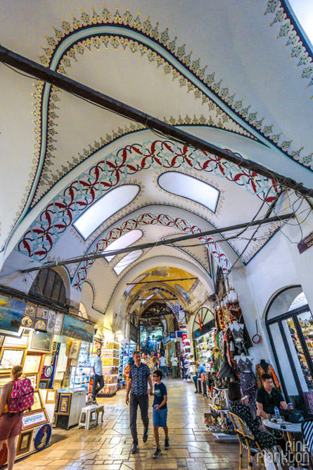 Hallway in Istanbul's Grand Bazaar