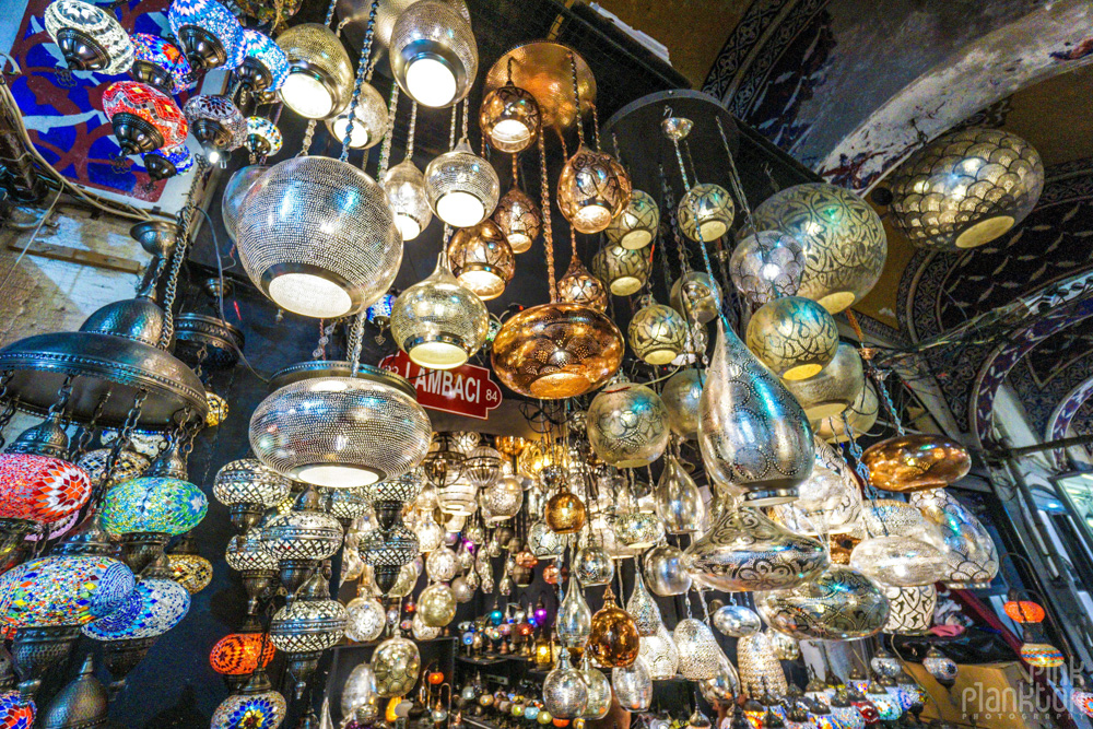 Lamp store in Istanbul's Grand Bazaar