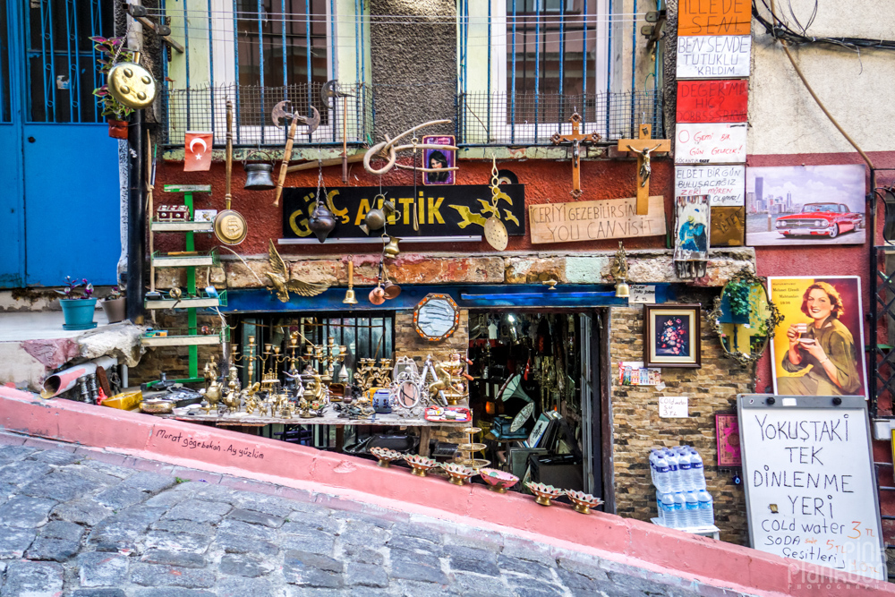 Antique storefront in Balat, Istanbul