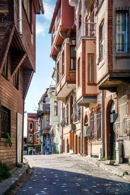 houses in Balat, Istanbul