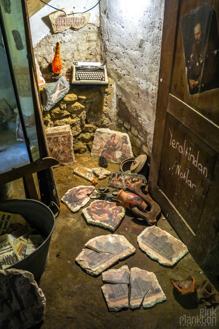 Stone print art in Balat, Istanbul