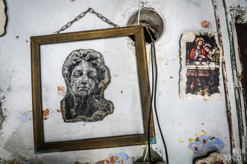 Stone print art in Balat, Istanbul