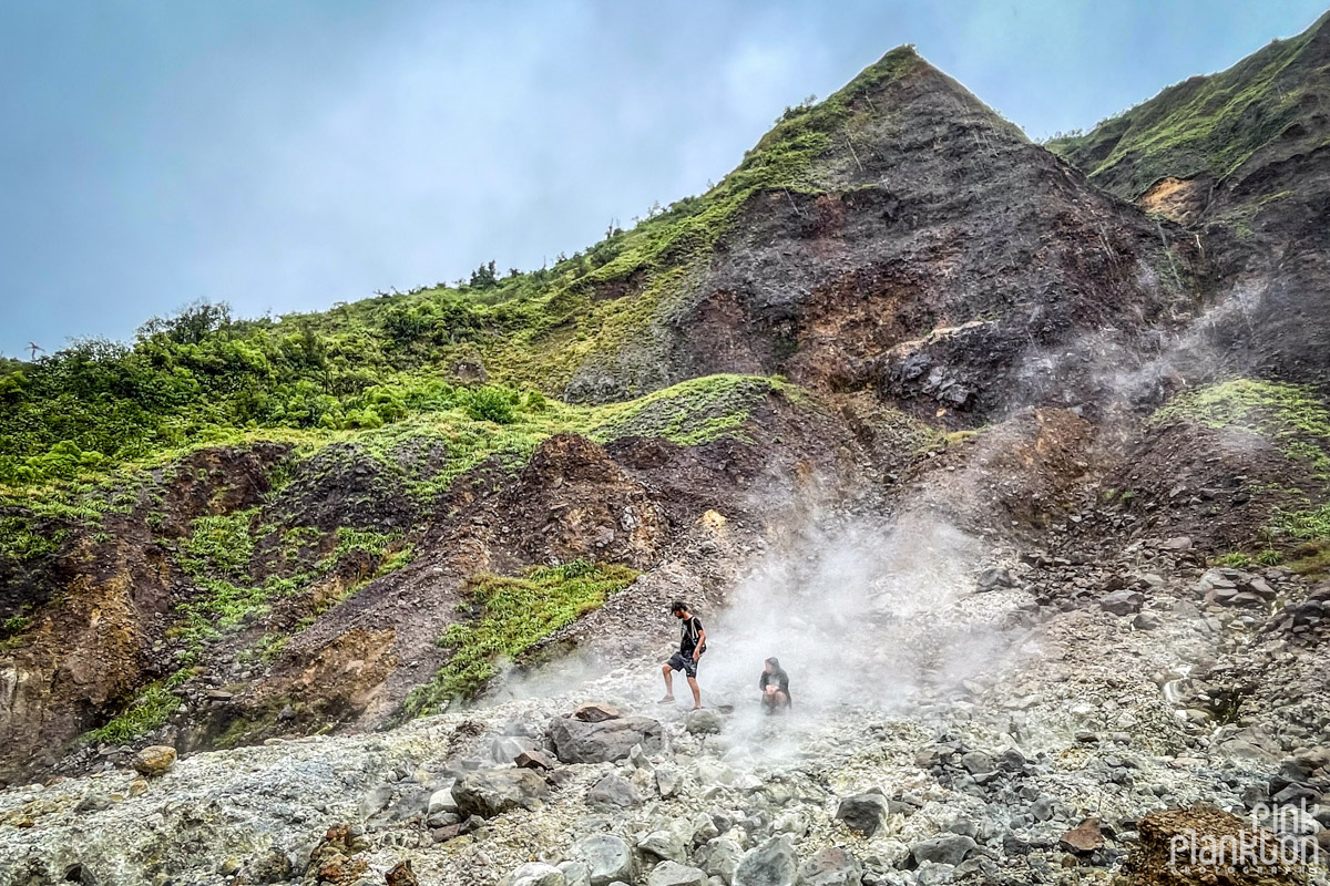 The Valley of Desolation along the Boiling Lake Hike in Dominica