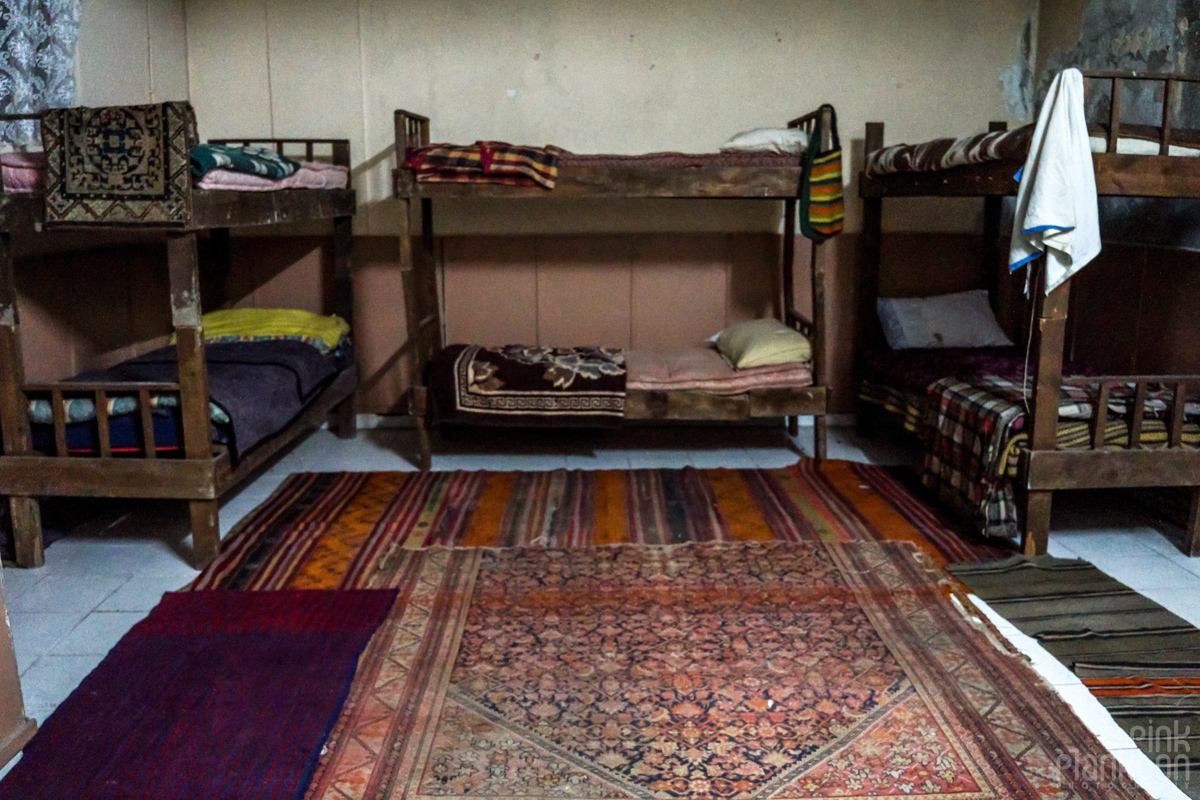 Antique bunk beds at Plato Platonik in Istanbul