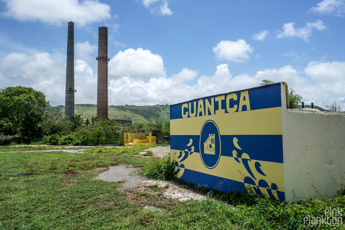 Abandoned sugar mill in Guanica Puerto Rico